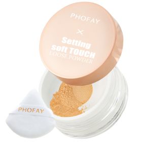 PHOFAY Setting Soft Touch Loose Powder (Option: 1PCS-03)