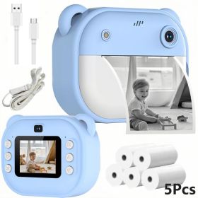 A PolaroidCamera For The Daily Aesthetic Rituals Of Selfie Enthusiasts. (Option: Blue)