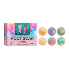 Ginger Essential Oil Foot Bath Balls Dispels Cold And Dampness, Deodorizes, And Promotes Sleep Foot Care. (Option: 1Pc)