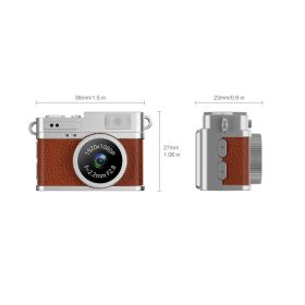 S150 Mini Camera Brown-8G Available On All Platforms,The Shipping Color Is Brown, As Shown In The Main Picture. (Option: Default)